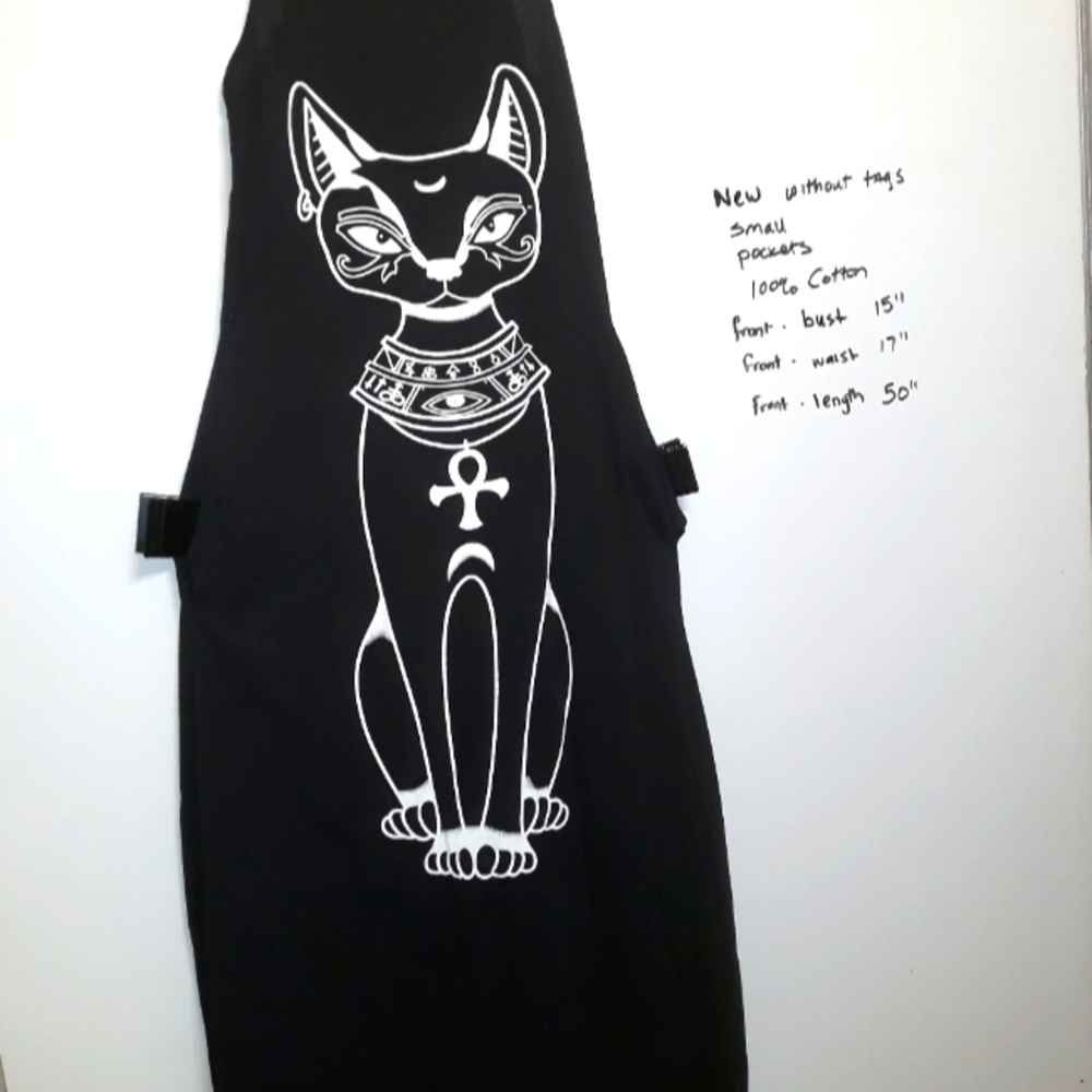 COPY - Black Egyptian Dress w/ Pockets